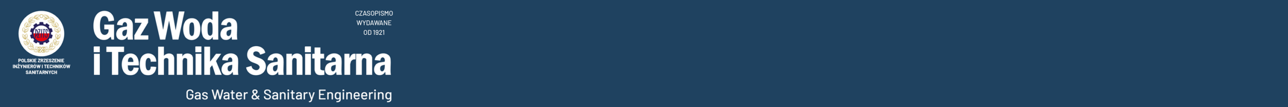 Gaz Woda i Technika Sanitarna – czasopismo Polskiego Zrzeszenia Inżynierów i Techników Sanitarnych
